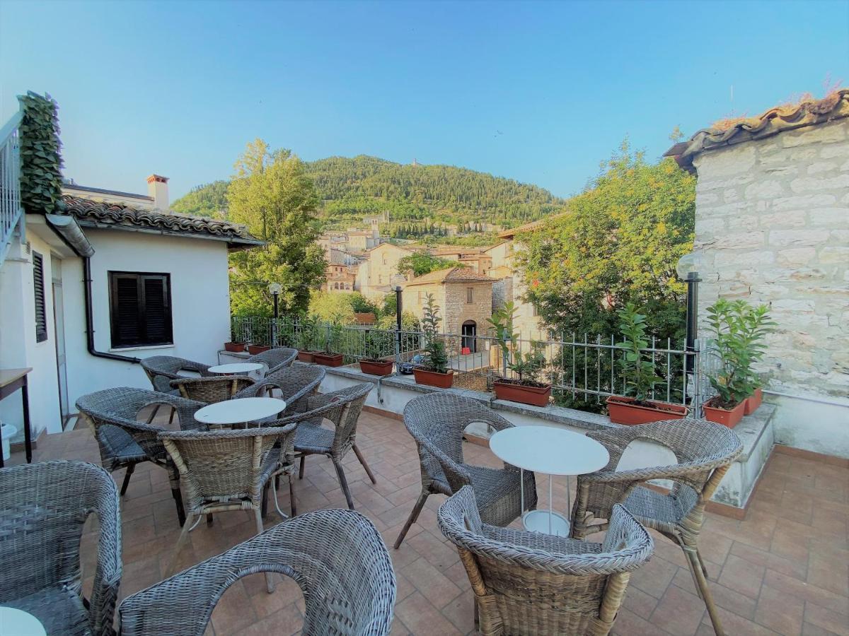 Hotel San Francesco E Il Lupo Gubbio Dış mekan fotoğraf
